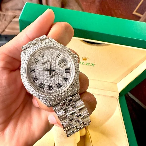 Rolex Accessories Custom Iced Out 36mm Rolex Poshmark